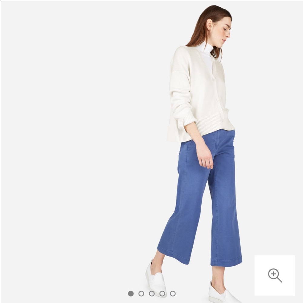 Everlane cotton square cardigan